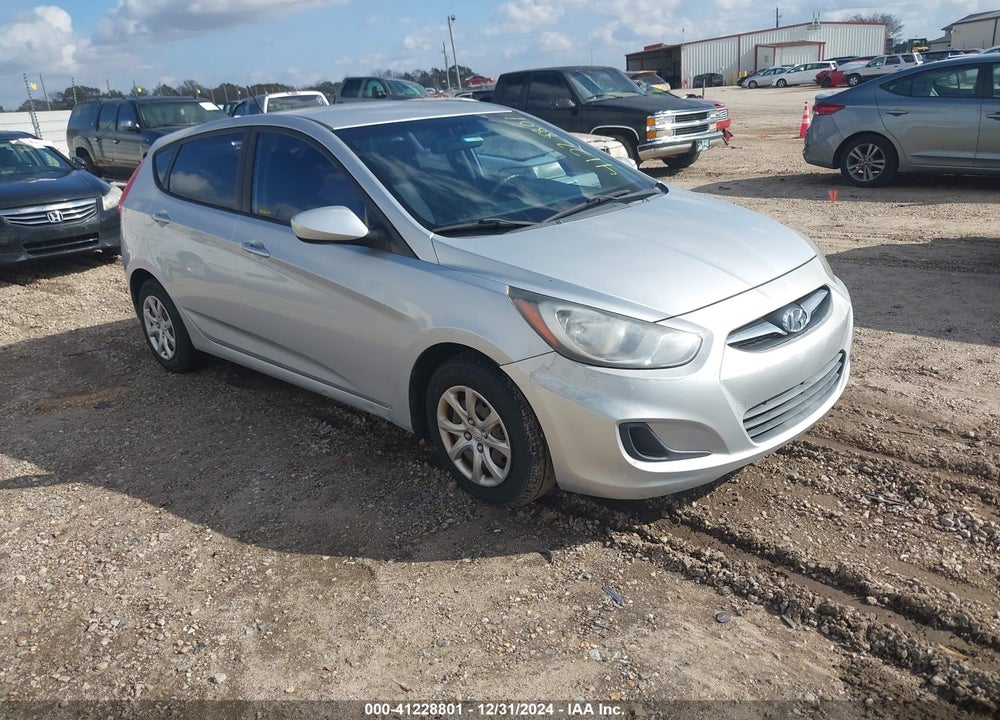 2012 HYUNDAI ACCENT GS VIN: KMHCT5AE2CU024871