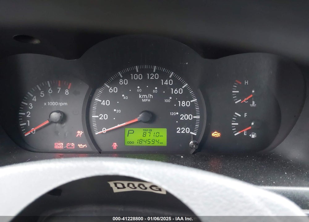 2006 KIA SPECTRA5 VIN: KNAFE161165257825