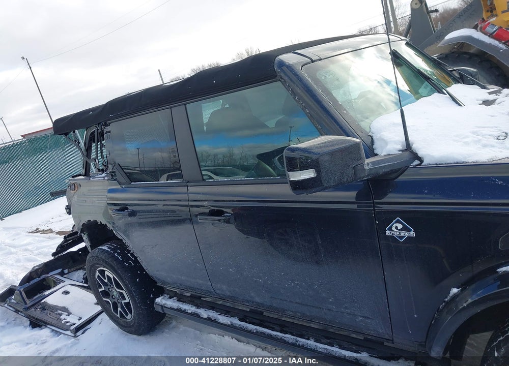 2022 FORD BRONCO BIG BEND/BLACK DIAMOND/OUTER BANKS VIN: 1FMDE5BH2NLB89531