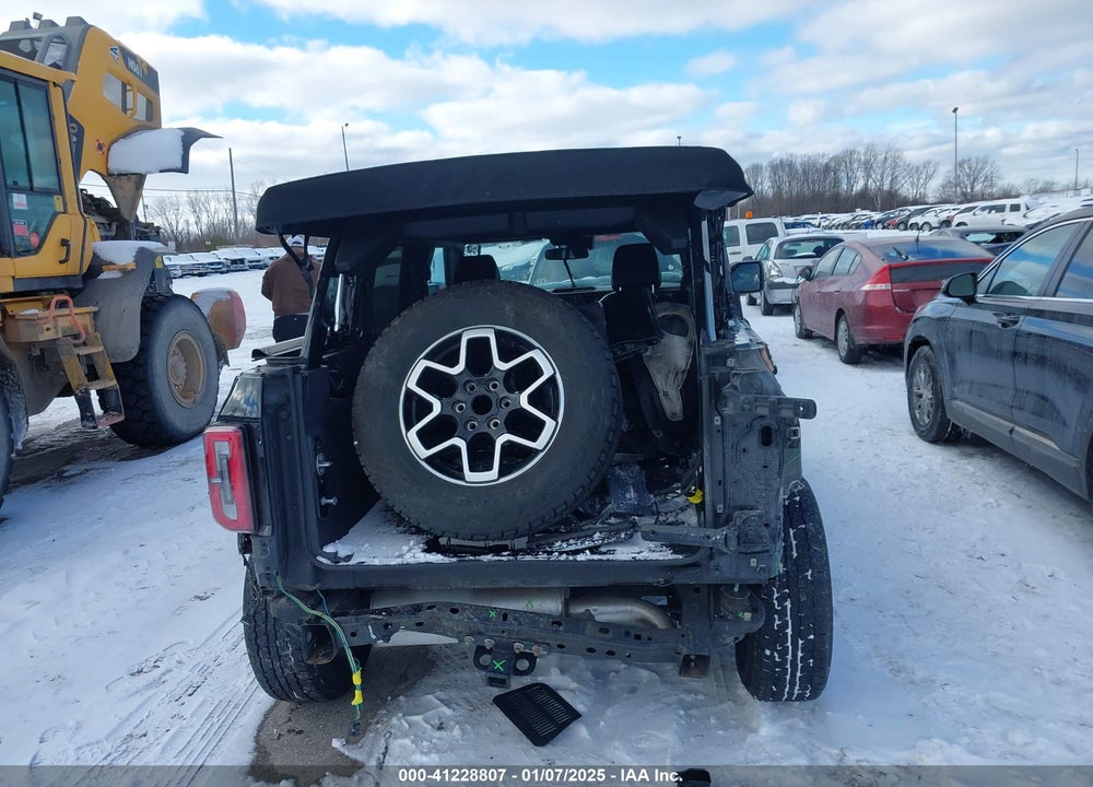 2022 FORD BRONCO BIG BEND/BLACK DIAMOND/OUTER BANKS VIN: 1FMDE5BH2NLB89531