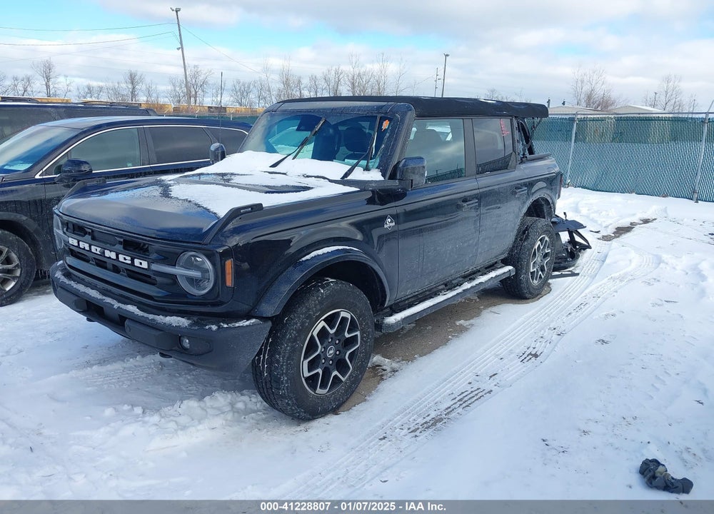 2022 FORD BRONCO BIG BEND/BLACK DIAMOND/OUTER BANKS VIN: 1FMDE5BH2NLB89531