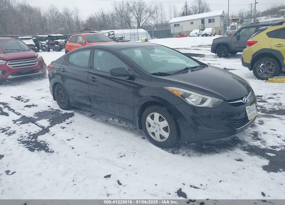 2016 HYUNDAI ELANTRA SE VIN: KMHDH4AE2GU576098