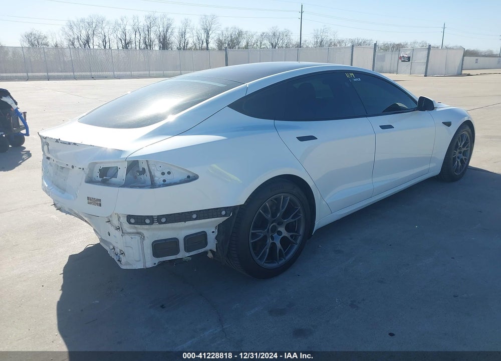 2022 TESLA MODEL S VIN: 5YJSA1E69NF486471