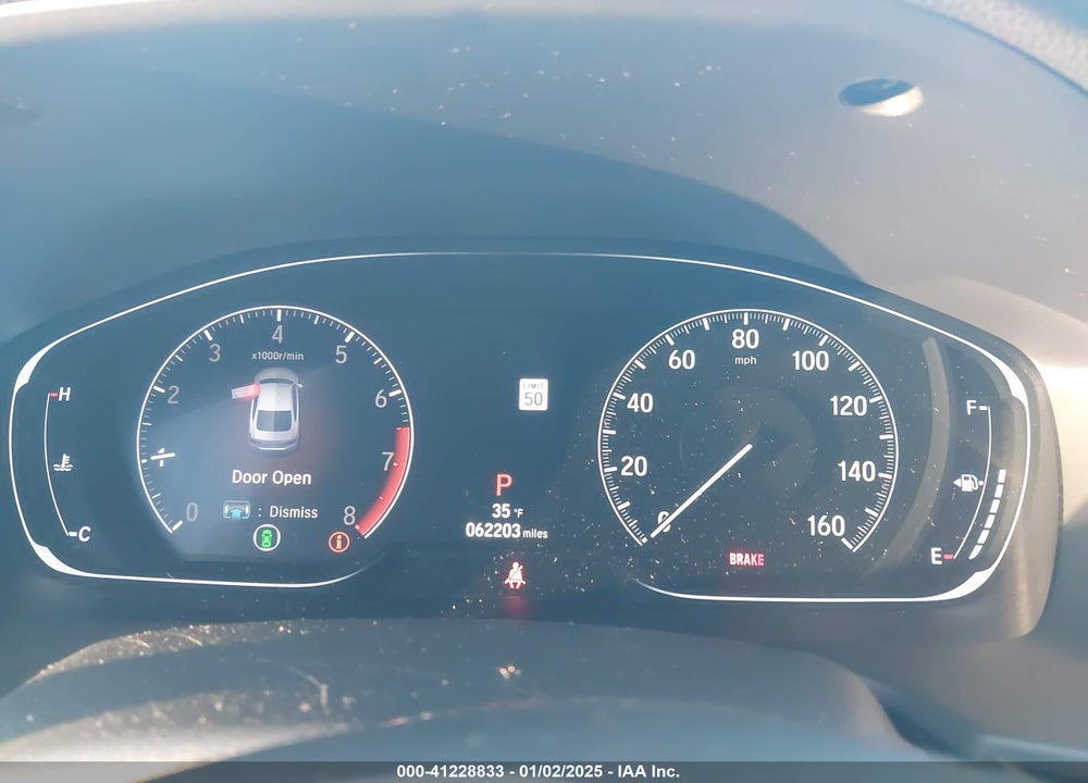 2018 HONDA ACCORD VIN: 1HGCV1F38JA019088