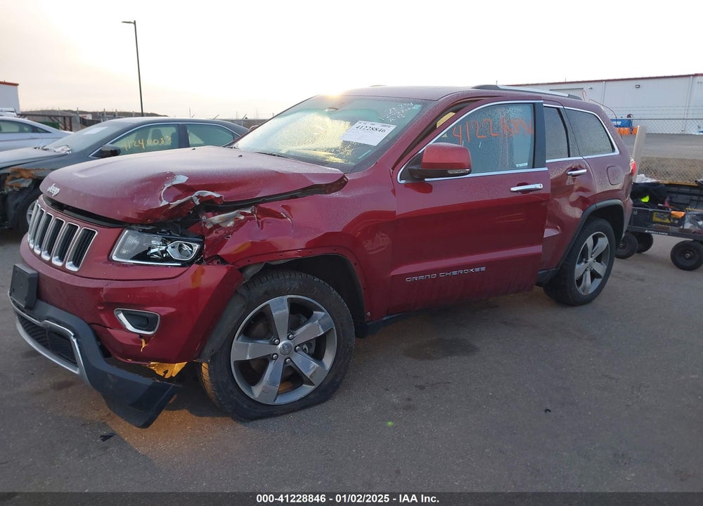 2014 JEEP GRAND CHEROKEE LIMITED VIN: 1C4RJFBG4EC535534