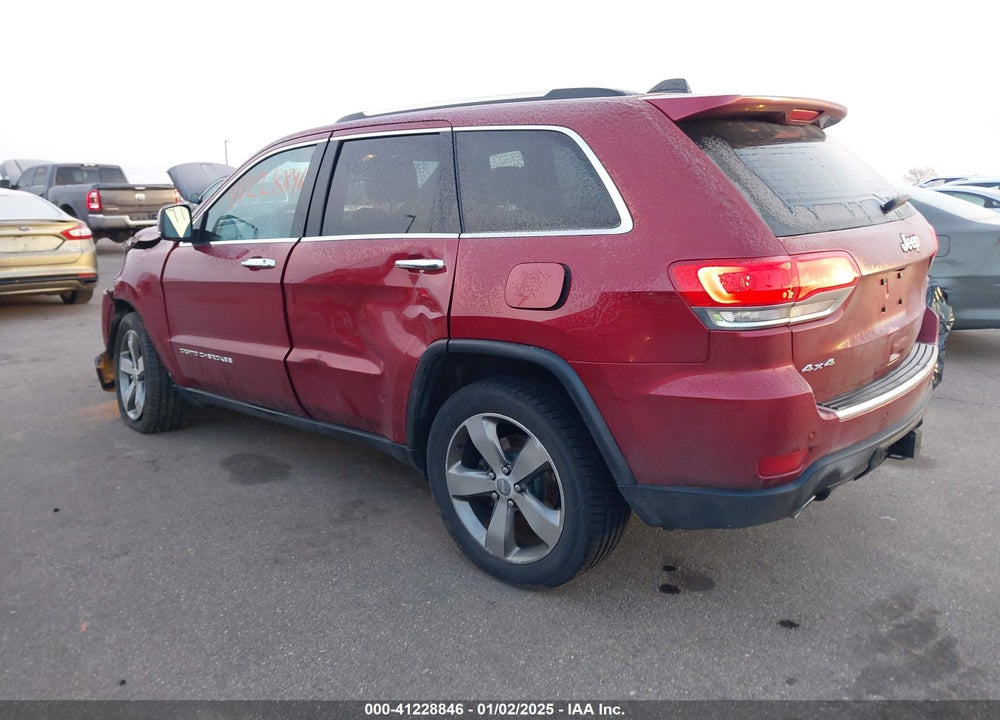 2014 JEEP GRAND CHEROKEE LIMITED VIN: 1C4RJFBG4EC535534