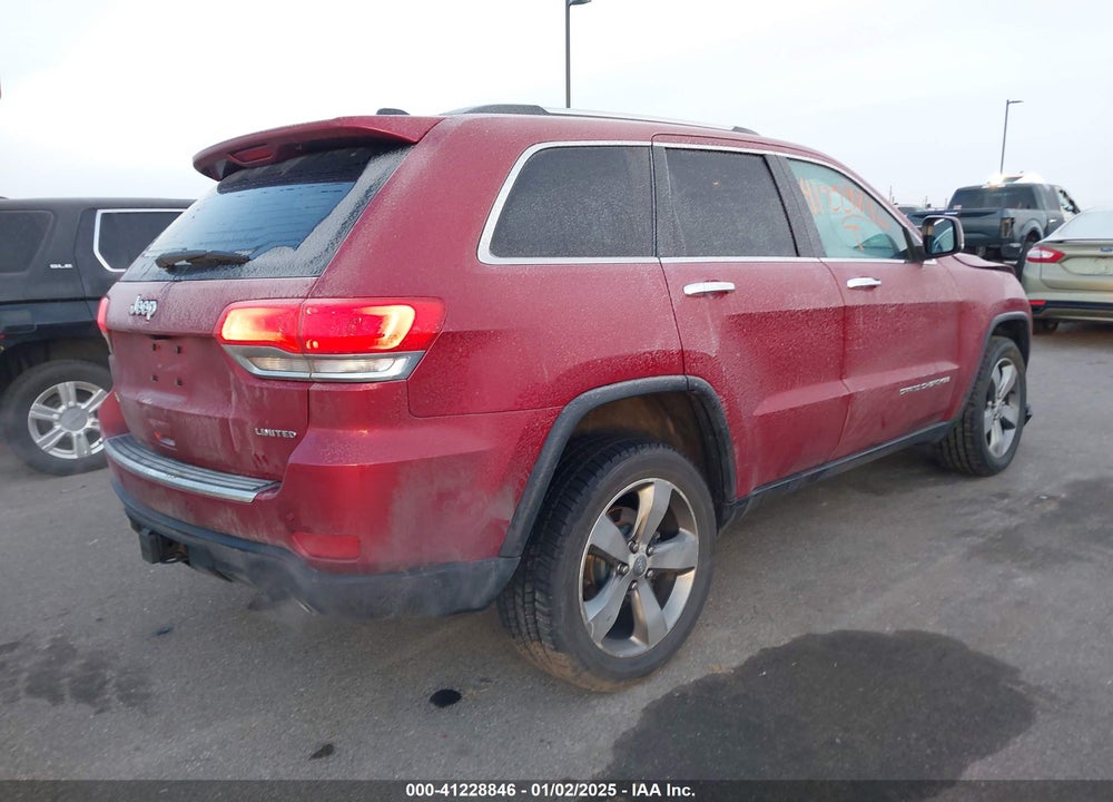2014 JEEP GRAND CHEROKEE LIMITED VIN: 1C4RJFBG4EC535534