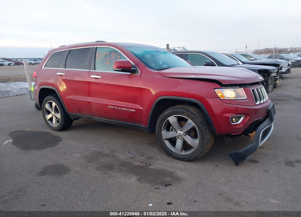 2014 JEEP GRAND CHEROKEE LIMITED VIN: 1C4RJFBG4EC535534