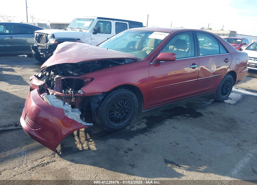 2005 TOYOTA CAMRY LE VIN: JTDBE30K053017349