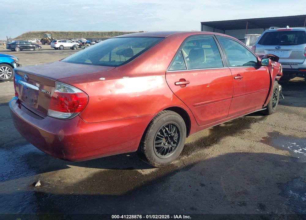 2005 TOYOTA CAMRY LE VIN: JTDBE30K053017349