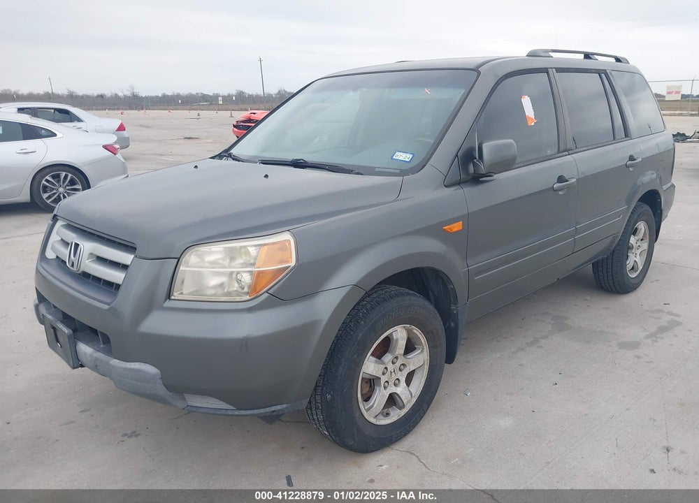 2008 HONDA PILOT VP VIN: 5FNYF28238B030223