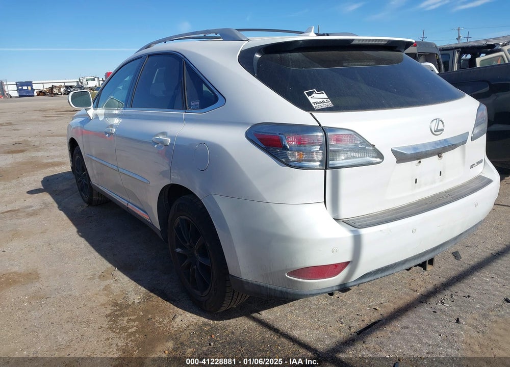 2012 LEXUS RX 350 VIN: 2T2BK1BA8CC126045
