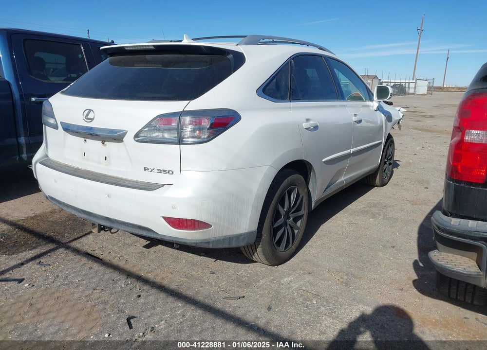2012 LEXUS RX 350 VIN: 2T2BK1BA8CC126045