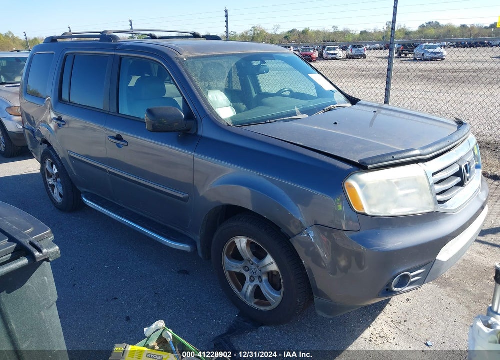 2014 HONDA PILOT EX-L VIN: 5FNYF3H58EB004518