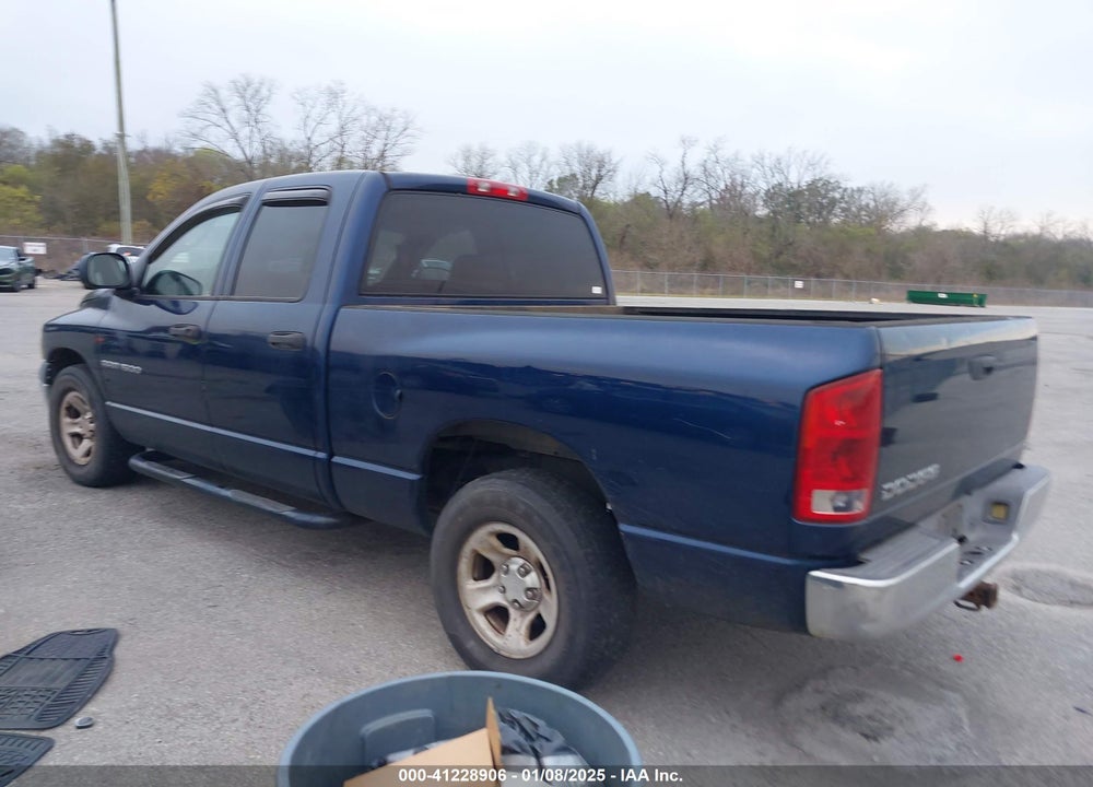 2002 DODGE RAM 1500 ST VIN: 3D7HA18N22G205104