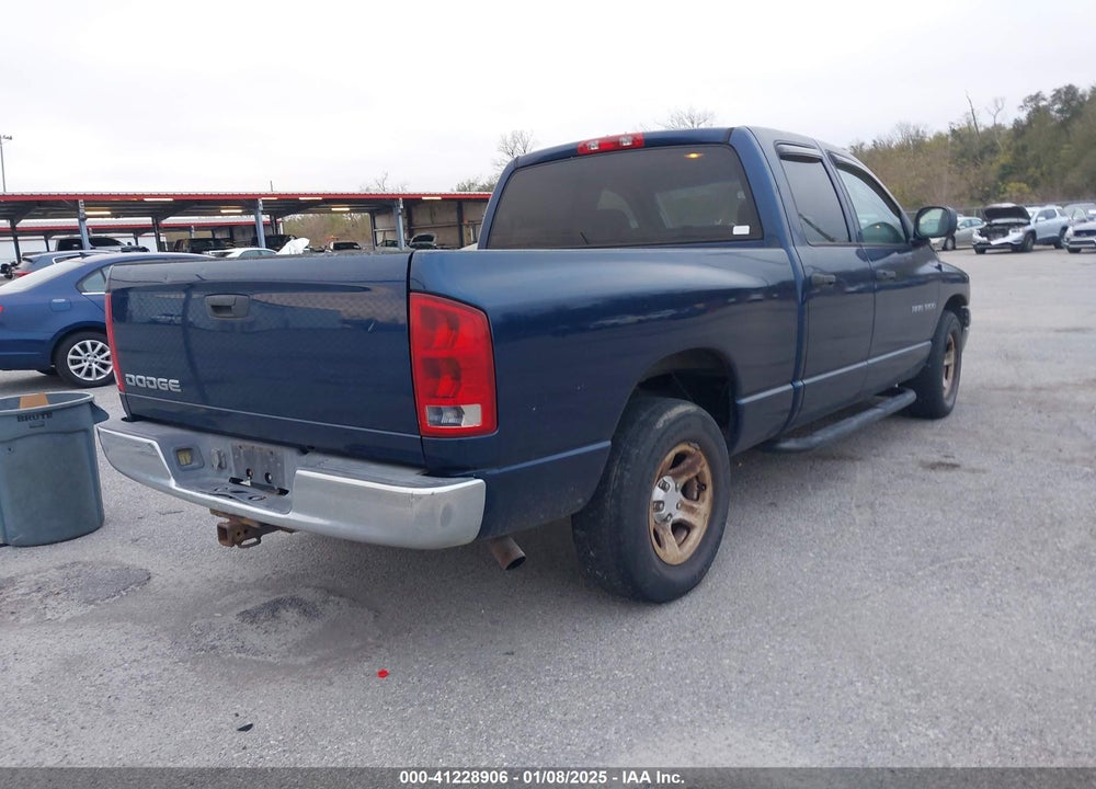 2002 DODGE RAM 1500 ST VIN: 3D7HA18N22G205104