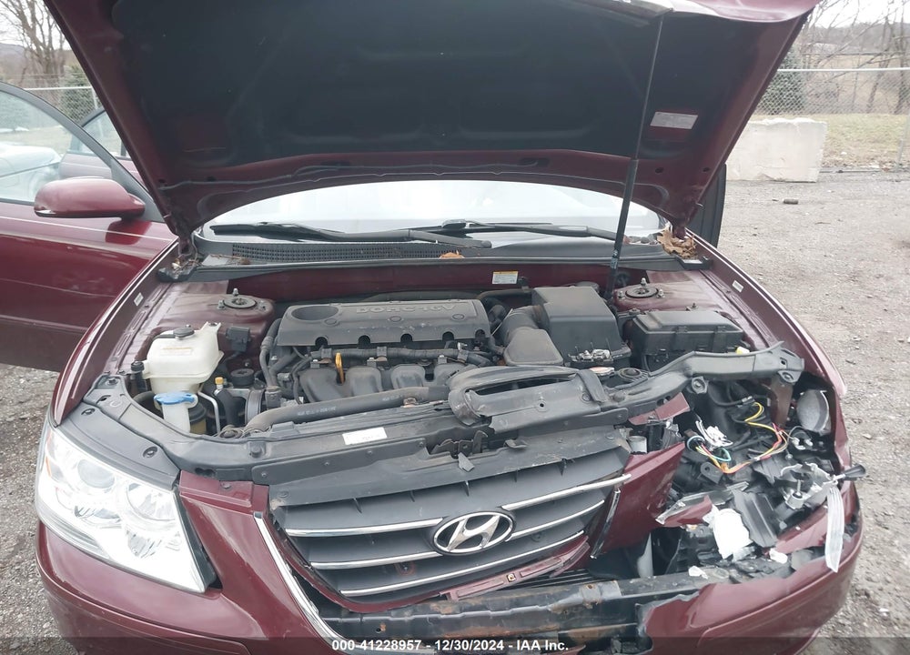 2009 HYUNDAI SONATA GLS VIN: 5NPET46C59H406698