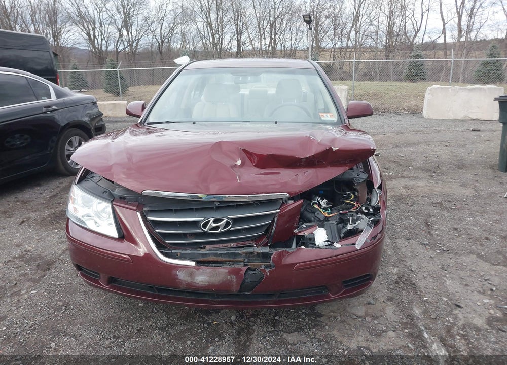 2009 HYUNDAI SONATA GLS VIN: 5NPET46C59H406698