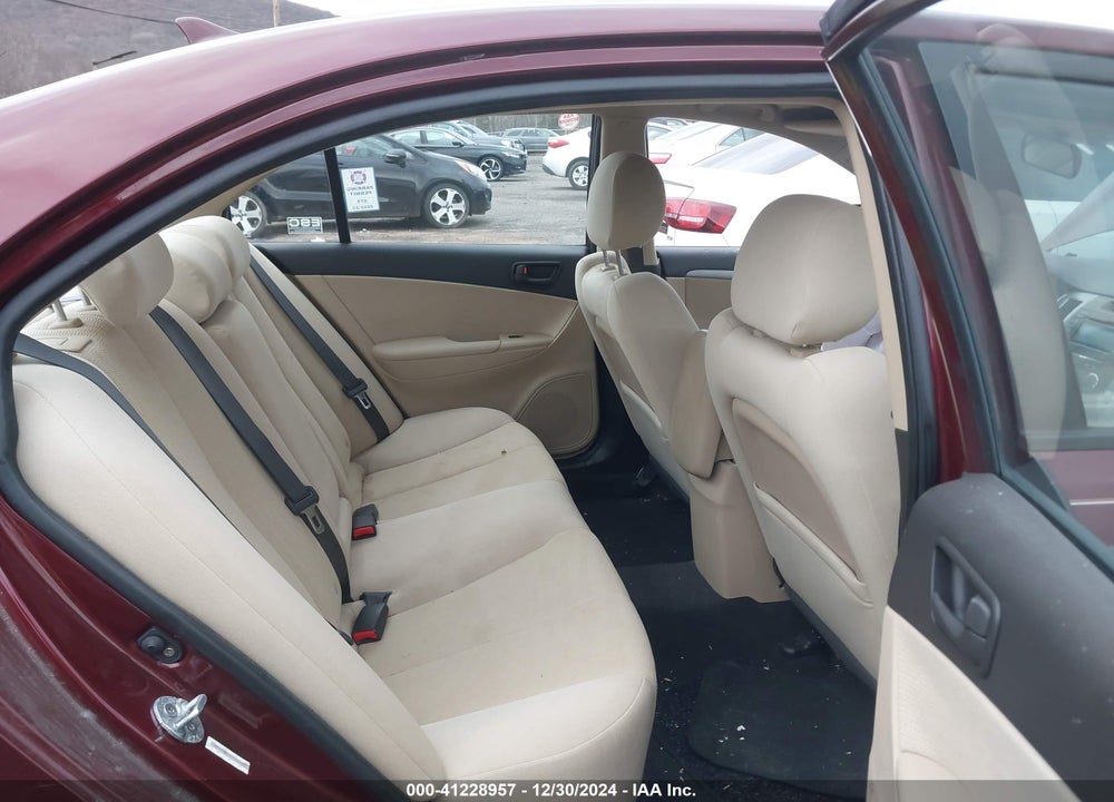 2009 HYUNDAI SONATA GLS VIN: 5NPET46C59H406698