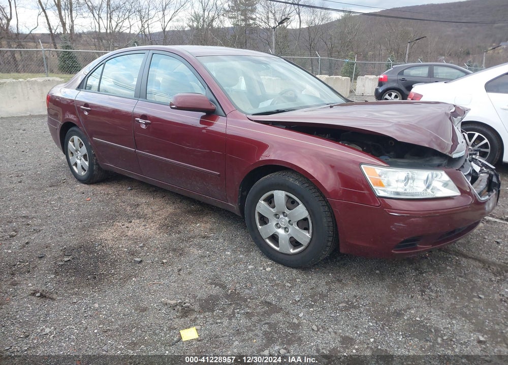 2009 HYUNDAI SONATA GLS VIN: 5NPET46C59H406698