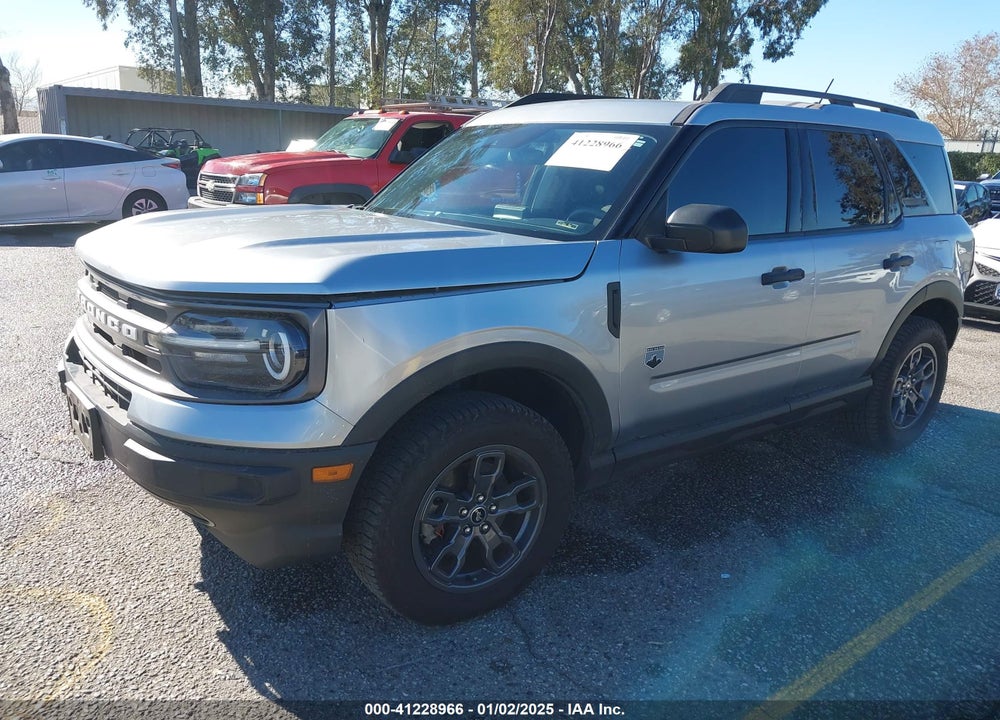 2022 FORD BRONCO SPORT BIG BEND VIN: 3FMCR9B62NRD37409
