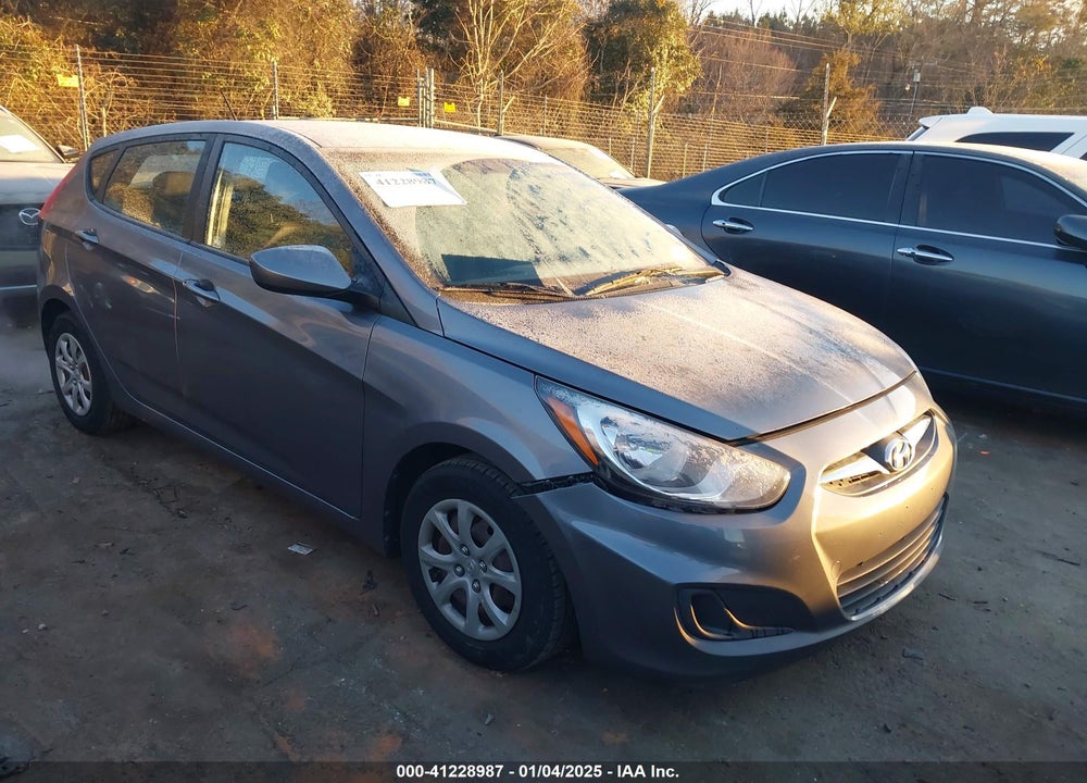 2014 HYUNDAI ACCENT GS VIN: KMHCT5AEXEU194172