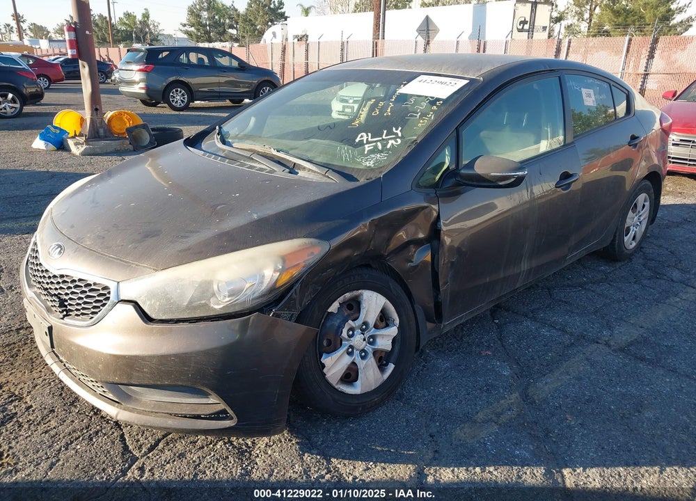 2015 KIA FORTE LX VIN: KNAFX4A67F5364764