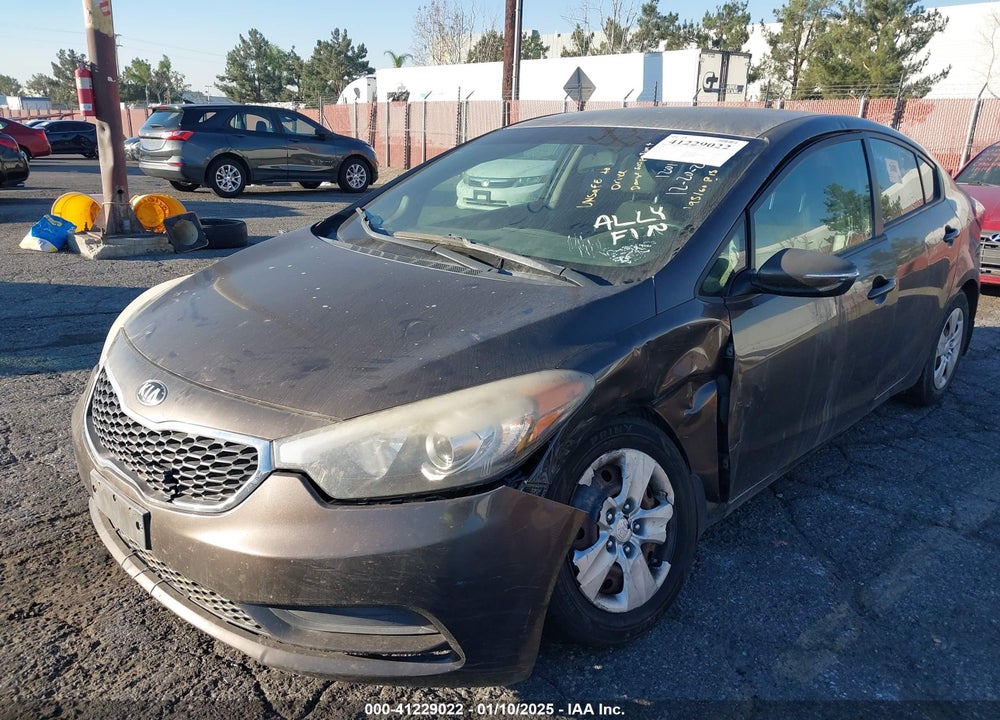 2015 KIA FORTE LX VIN: KNAFX4A67F5364764