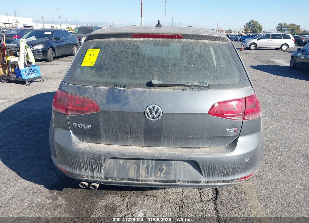 2017 VOLKSWAGEN GOLF TSI S 4-DOOR/TSI SE 4-DOOR/TSI SEL 4-DOOR/TSI WOLFSBURG EDITION 4-DOOR VIN: 3VW217AU1HM027892