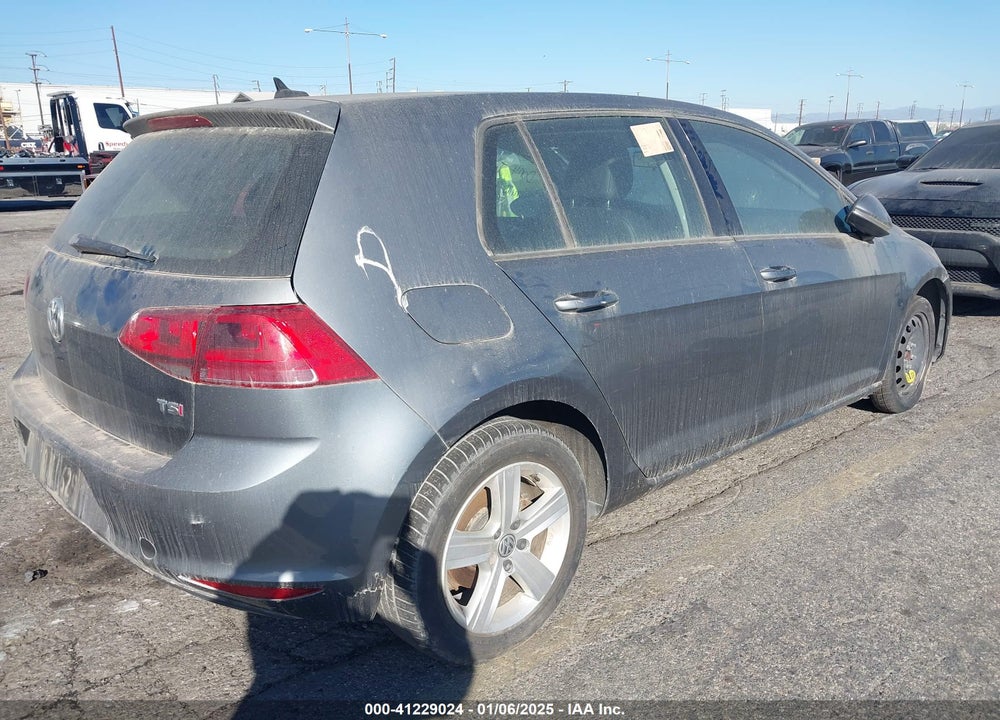 2017 VOLKSWAGEN GOLF TSI S 4-DOOR/TSI SE 4-DOOR/TSI SEL 4-DOOR/TSI WOLFSBURG EDITION 4-DOOR VIN: 3VW217AU1HM027892