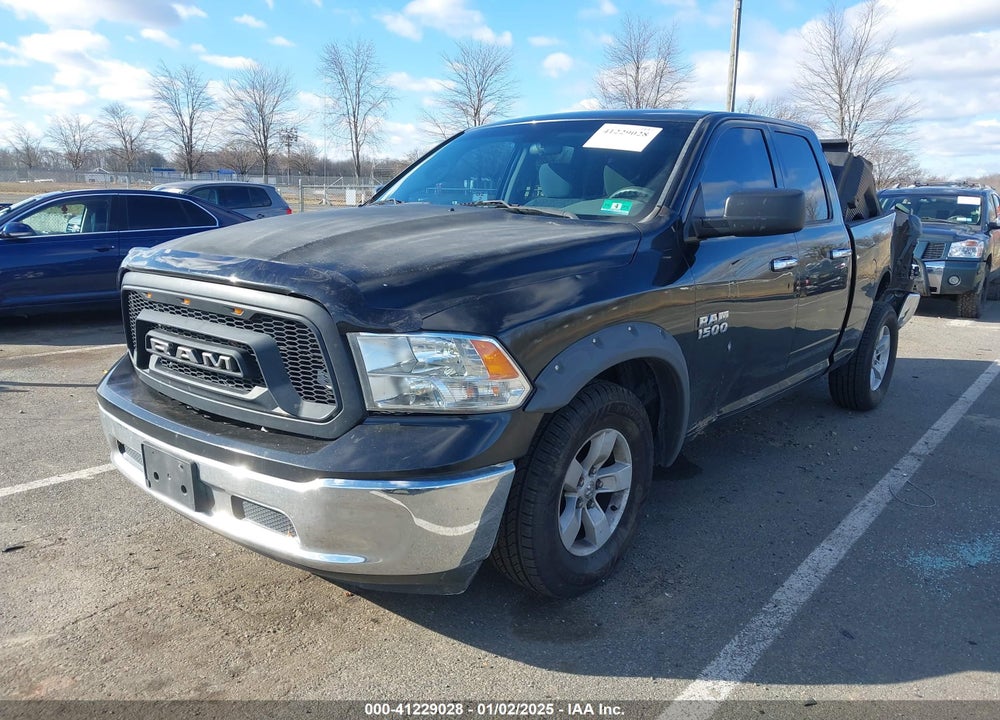 2017 RAM 1500 SLT 4X2 6'4 BOX VIN: 1C6RR6GG6HS747001