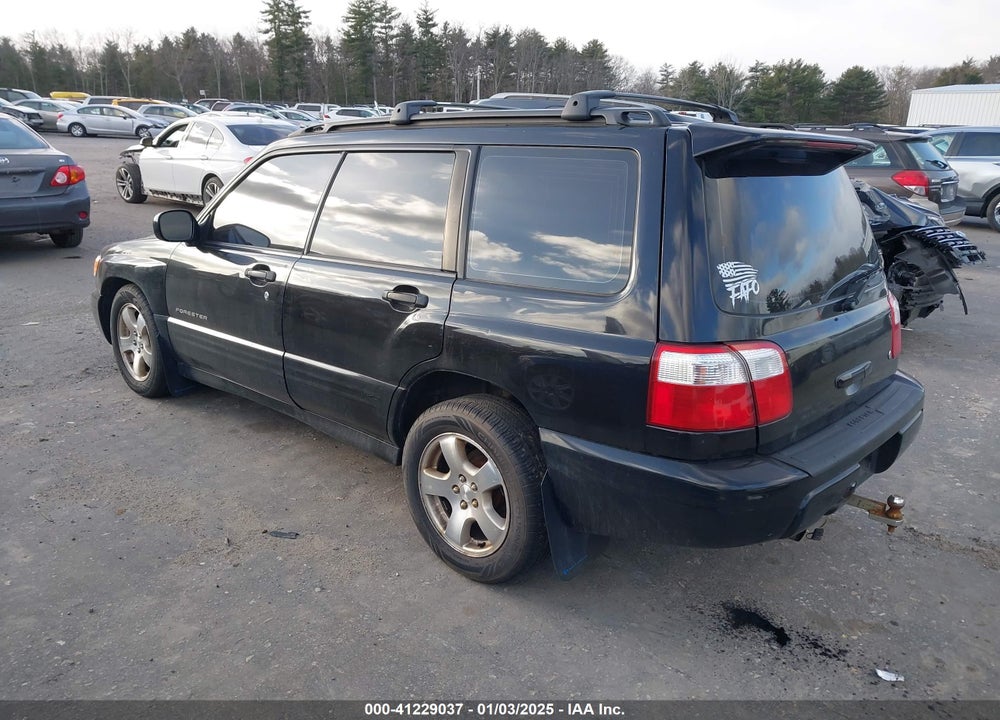 2001 SUBARU FORESTER S VIN: JF1SF65651H705179
