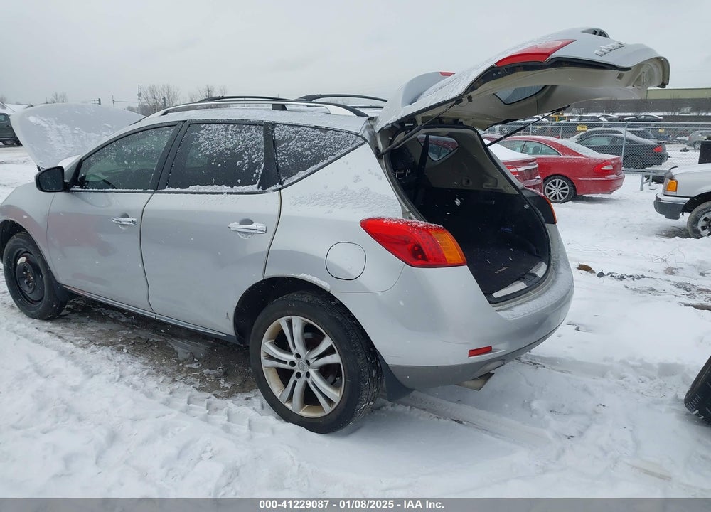 2010 NISSAN MURANO LE VIN: JN8AZ1MW6AW107975