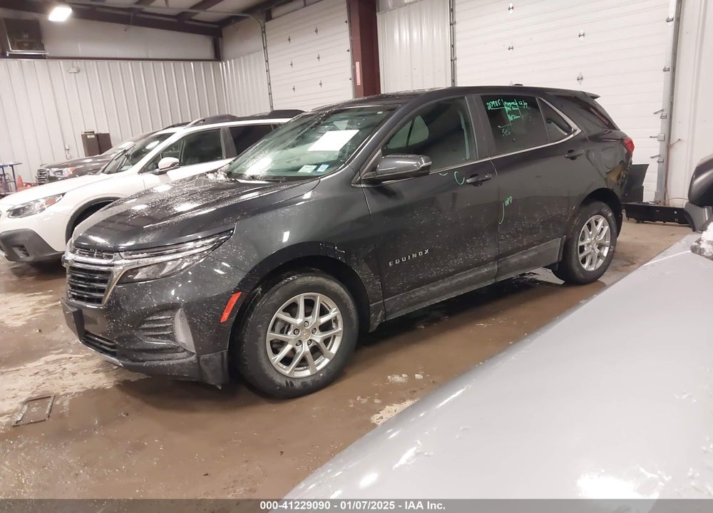 2022 CHEVROLET EQUINOX AWD LT VIN: 2GNAXUEV4N6155037