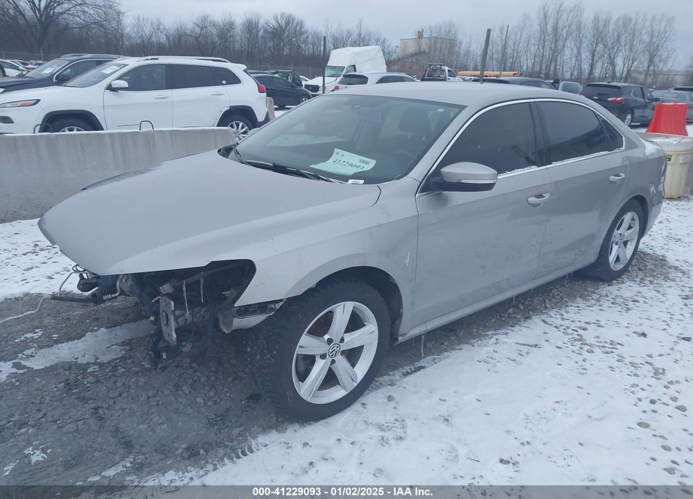 2014 VOLKSWAGEN PASSAT 1.8T SE VIN: 1VWBS7A32EC061549