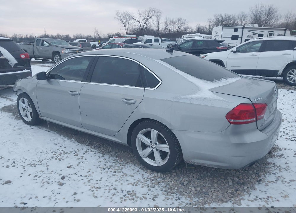 2014 VOLKSWAGEN PASSAT 1.8T SE VIN: 1VWBS7A32EC061549