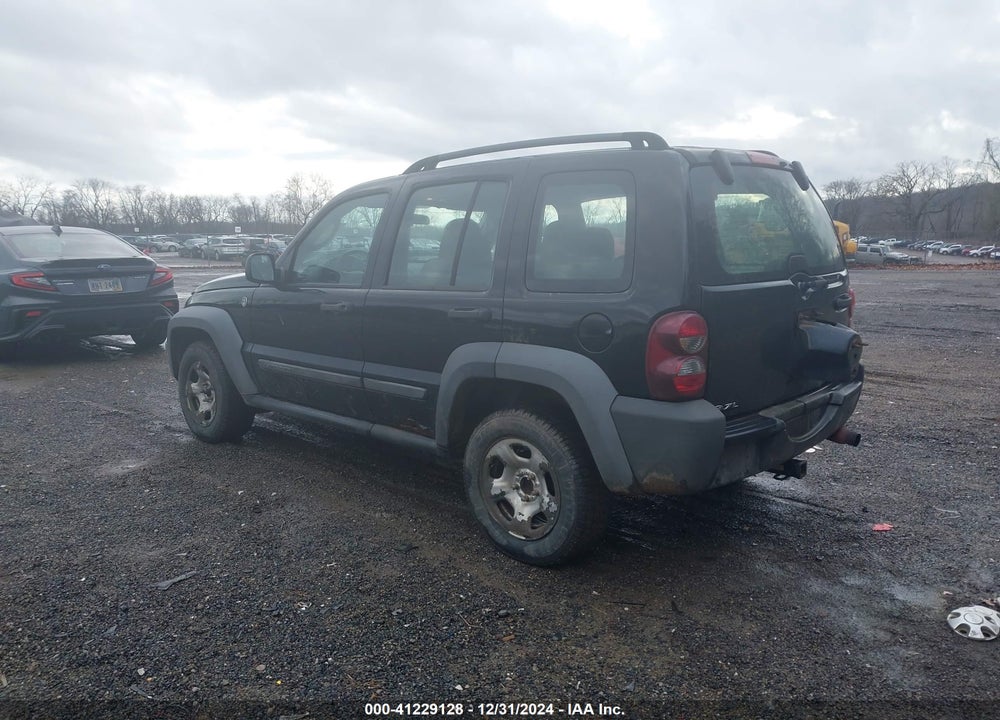 2007 JEEP LIBERTY SPORT VIN: 1J4GL48K87W515106