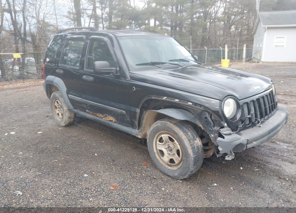 2007 JEEP LIBERTY SPORT VIN: 1J4GL48K87W515106