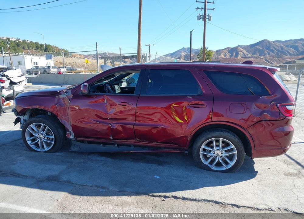 2021 DODGE DURANGO GT RWD VIN: 1C4RDHDG2MC694373