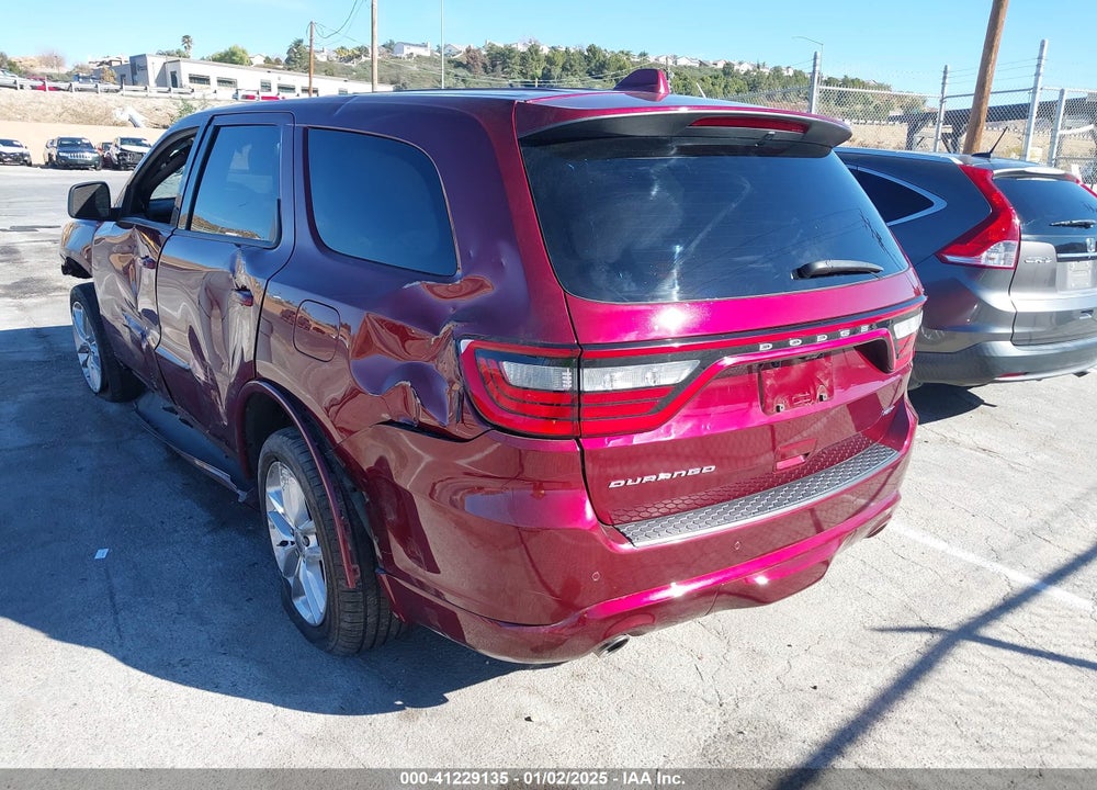 2021 DODGE DURANGO GT RWD VIN: 1C4RDHDG2MC694373