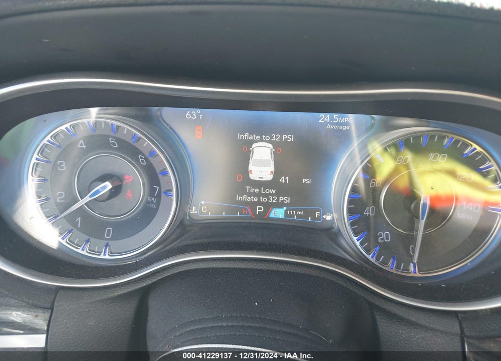 2016 CHRYSLER 300 LIMITED VIN: 2C3CCAAG7GH175670
