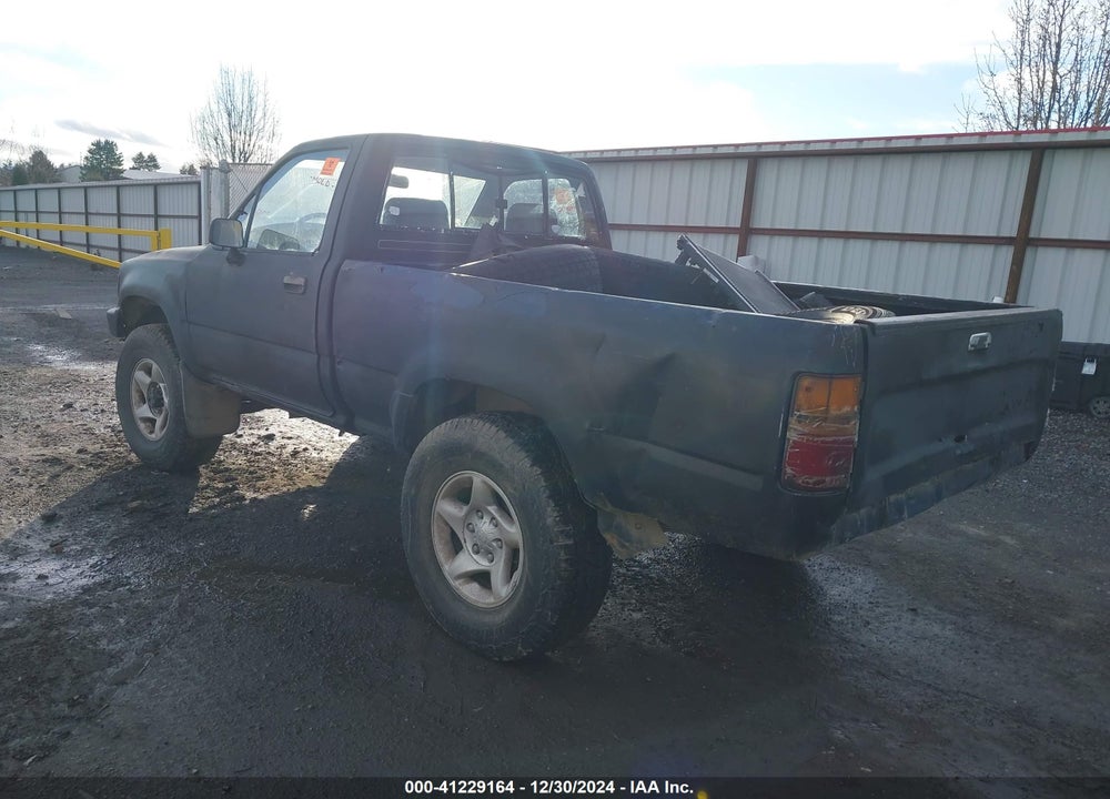 1989 TOYOTA PICKUP 1/2 TON SHT WHEELBASE DLX VIN: JT4VN01D4K6000222