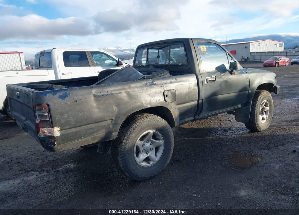 1989 TOYOTA PICKUP 1/2 TON SHT WHEELBASE DLX VIN: JT4VN01D4K6000222