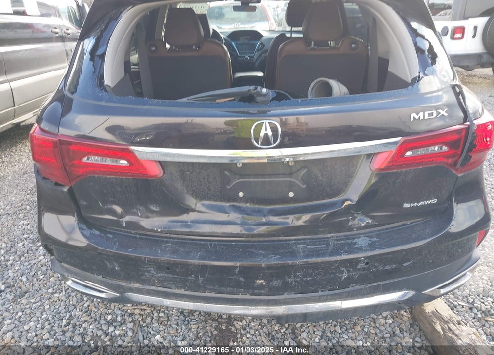 2017 ACURA MDX ADVANCE PACKAGE VIN: 5FRYD4H85HB017283
