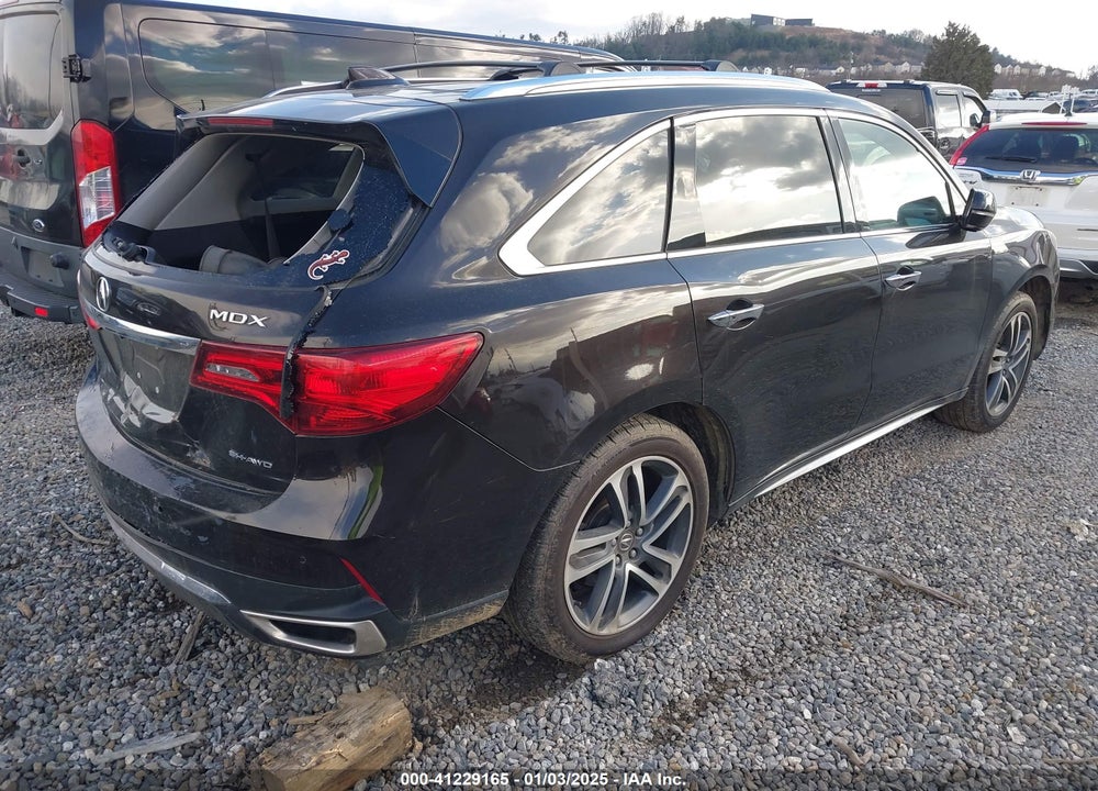 2017 ACURA MDX ADVANCE PACKAGE VIN: 5FRYD4H85HB017283