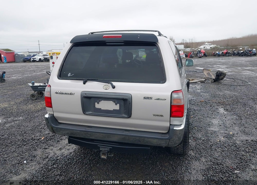 1999 TOYOTA 4RUNNER SR5 V6 VIN: JT3HN86R6X0231718