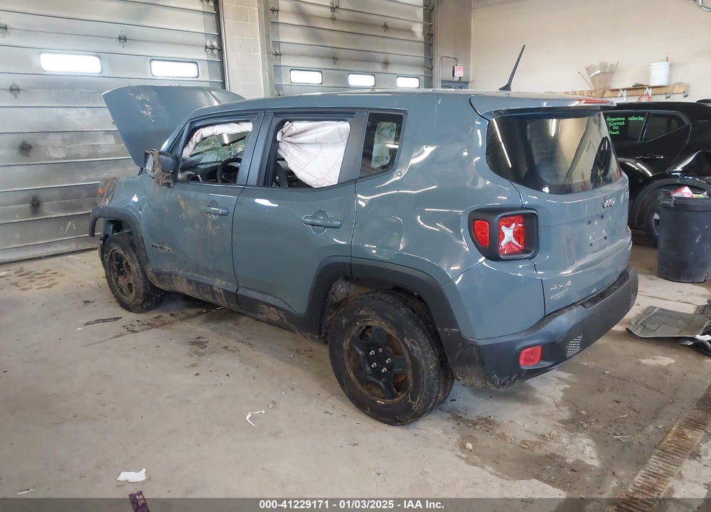 2017 JEEP RENEGADE SPORT 4X4 VIN: ZACCJBAB5HPF37622
