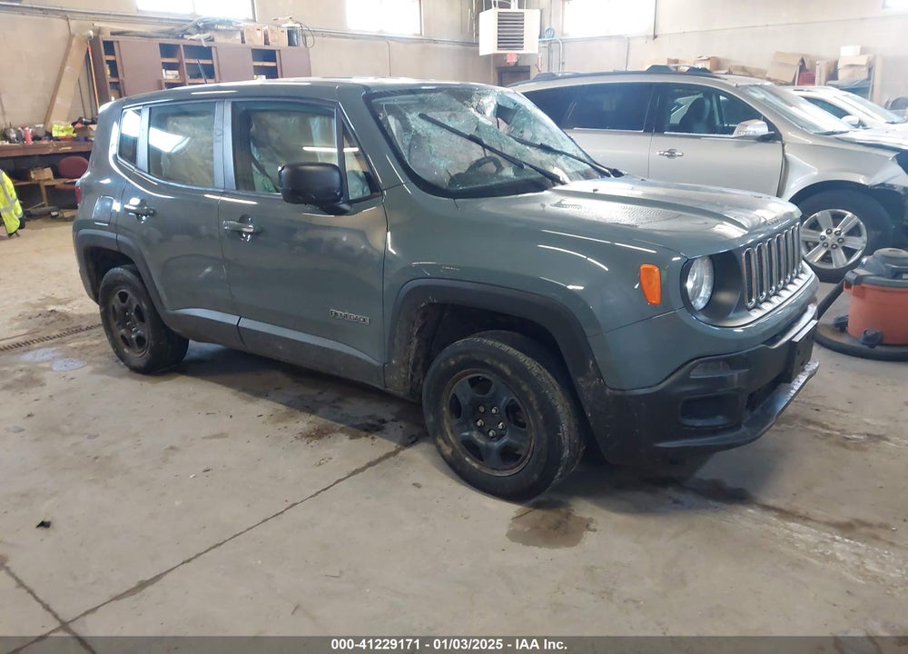 2017 JEEP RENEGADE SPORT 4X4 VIN: ZACCJBAB5HPF37622