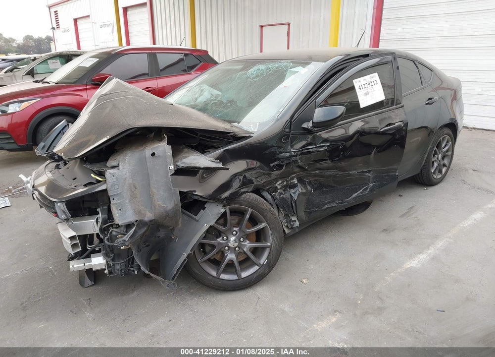2016 DODGE DART SE VIN: 1C3CDFAAXGD584751
