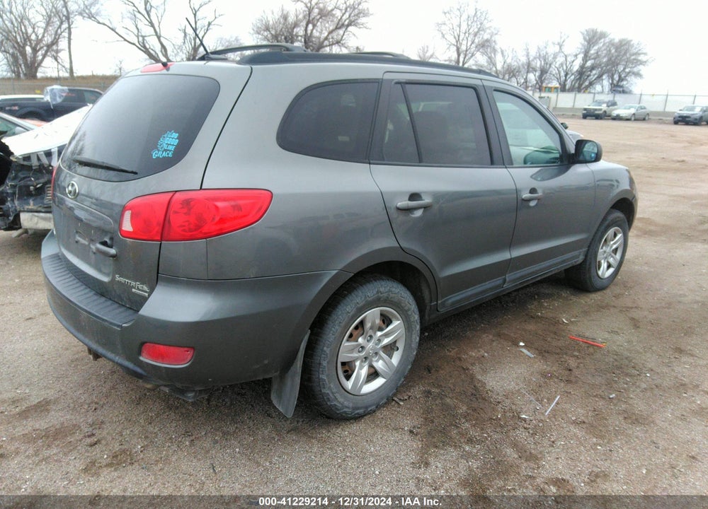 2009 HYUNDAI SANTA FE GLS VIN: 5NMSG73D89H305870